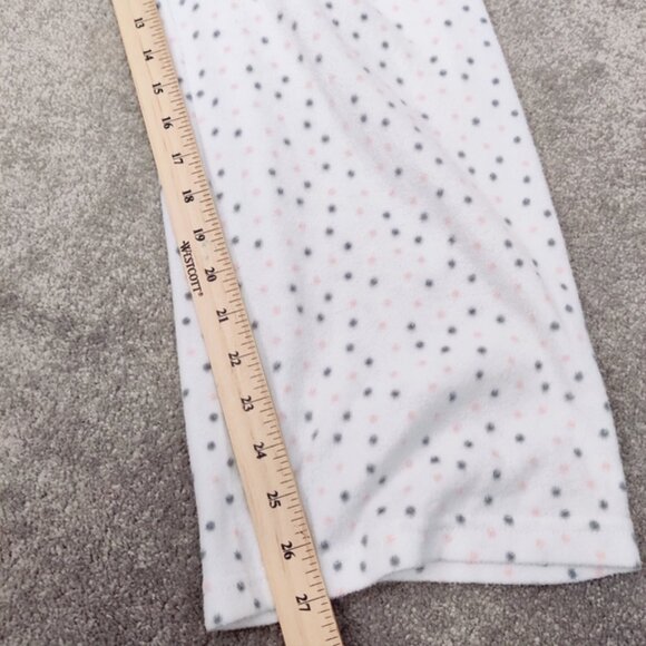 Cuddly Canuckies Women's Polka Dot Fleece Loungewear Pants Size Small Sweatpants - Picture 7 of 11